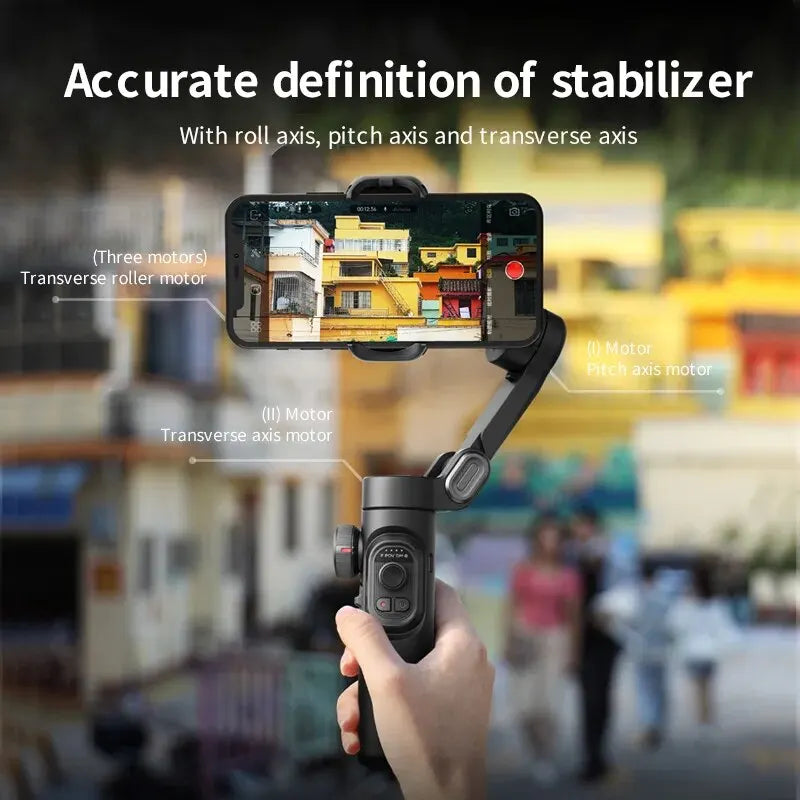 ⚡ Hurry! Sale ends soon ⚡SmartXE Pro Gimbal for Smartphone for iPhone Android AI Face Tracking TikTok Vlog