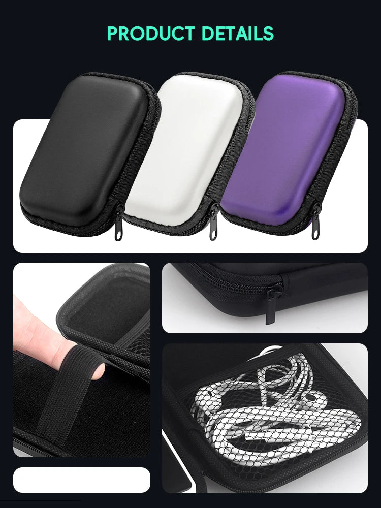 Protective EVA Carrying Case for R36S Retro Handheld Console – Shockproof & Travel Friendly