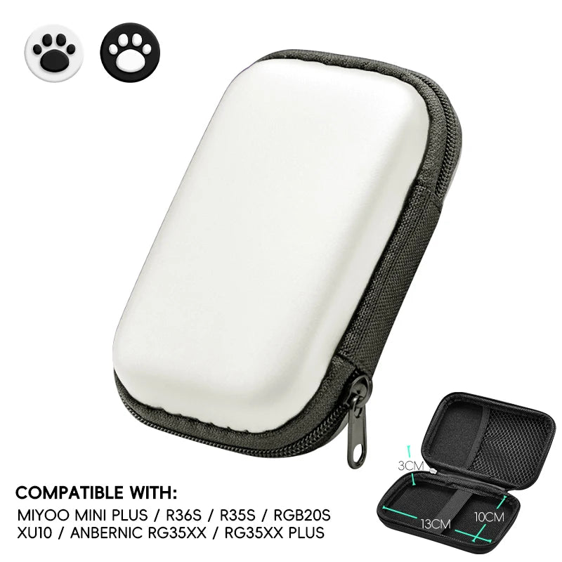 Protective EVA Carrying Case for R36S Retro Handheld Console – Shockproof & Travel Friendly
