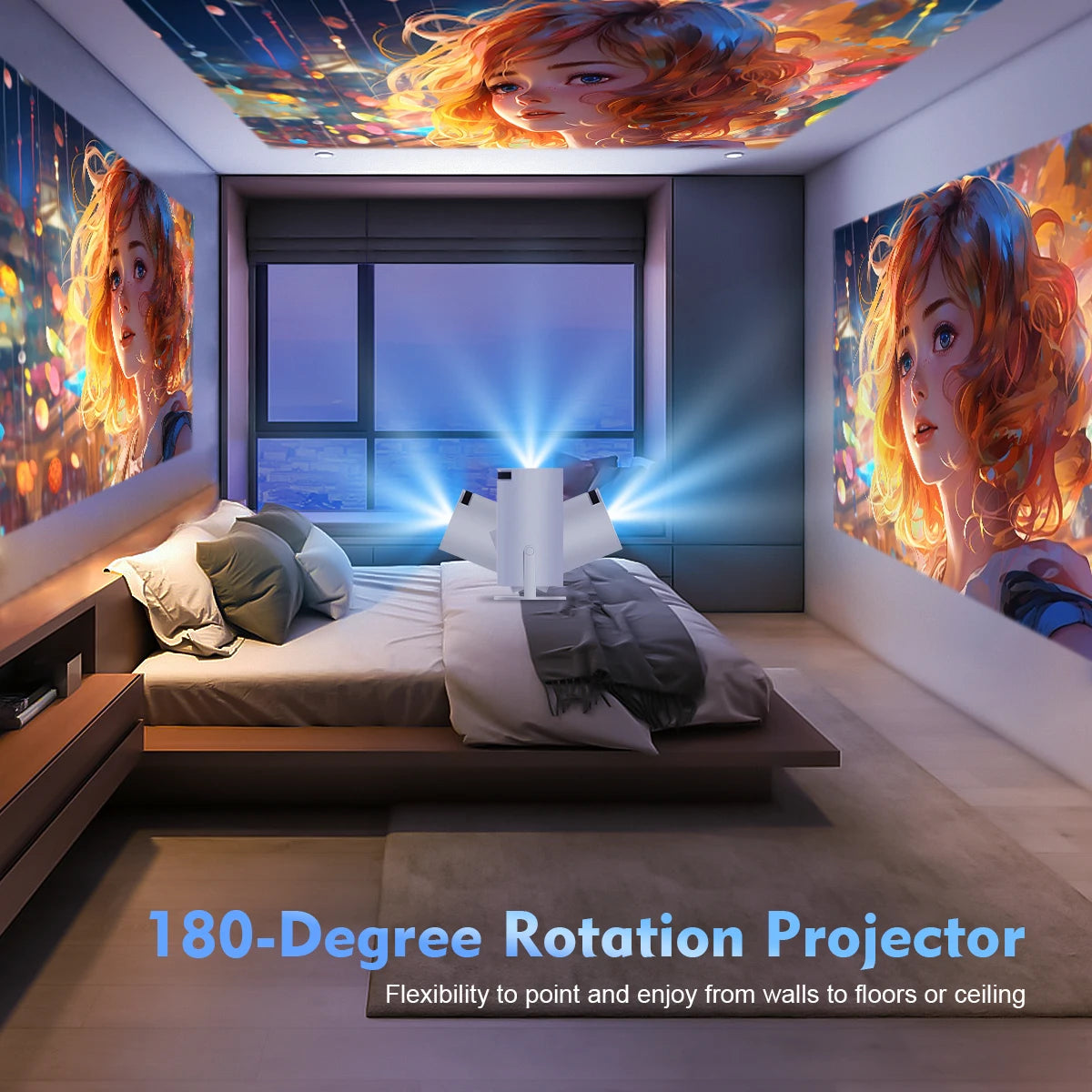 Magcubic 4K SmartPro Projector 180