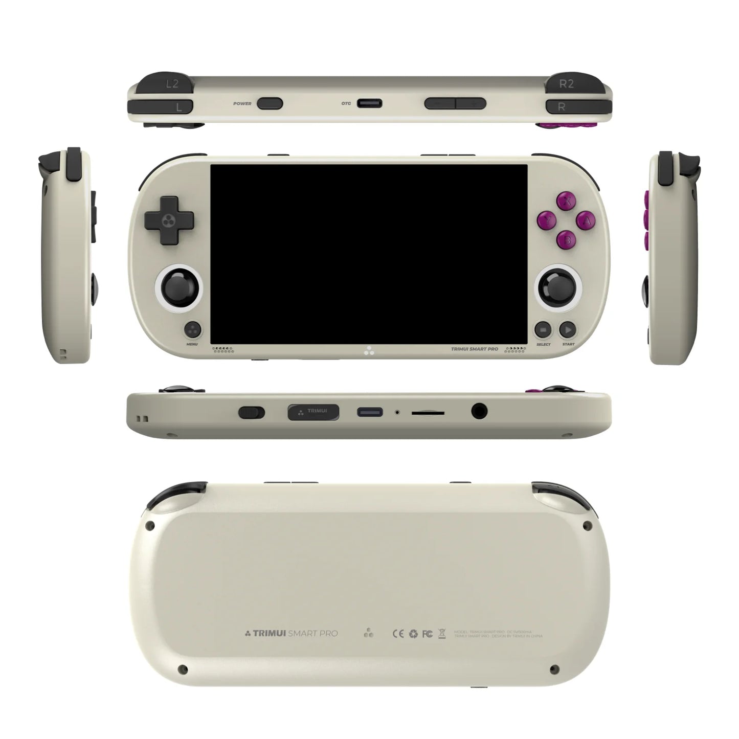 Smart Pro Handheld Game Console – Retro Gaming, RGB Display, 4.96" IPS Screen, 20,000+ Games