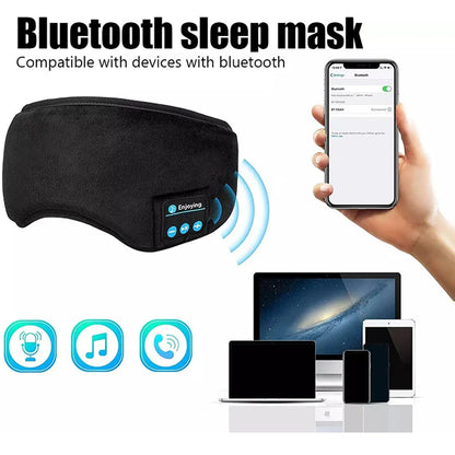 Fone Sports Bluetooth Headband – Wireless Earphones with Music Eye Mask